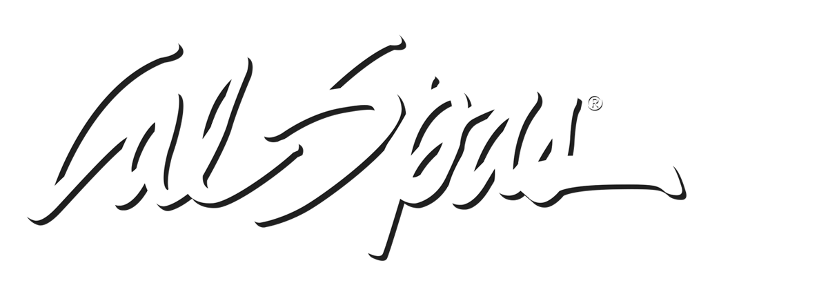 Calspas White logo Pasadena