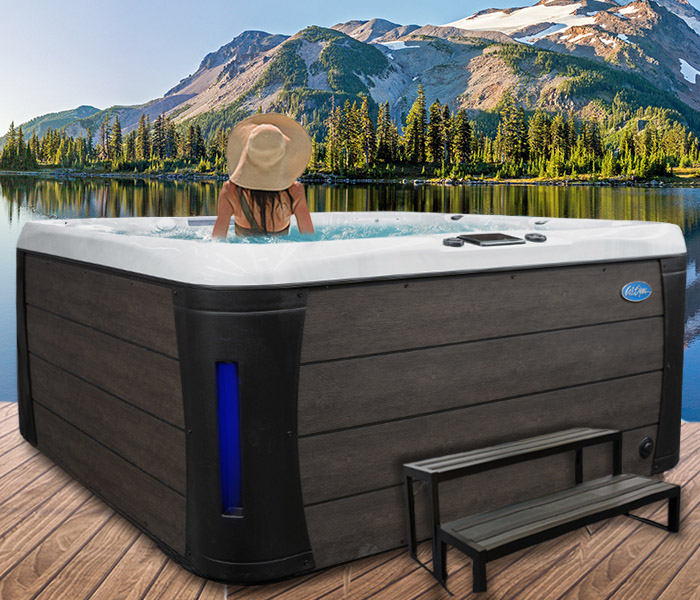 Calspas hot tub being used in a family setting - hot tubs spas for sale Pasadena